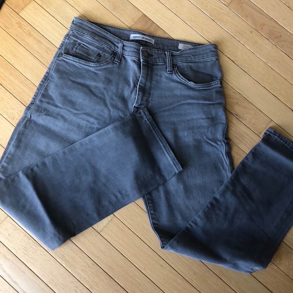 Mens gray Mavi jeans 33 x 32 (fit like 32/30)